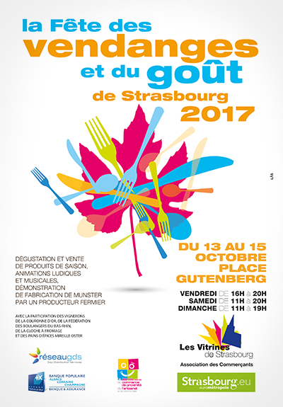 Fête des vendanges et du goût 2017 Strasbourg